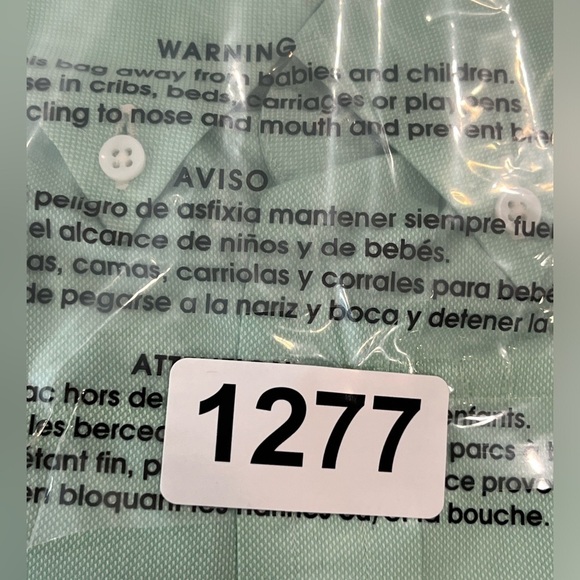 Ralph Lauren Purple Label Size Small Made in Italy Green Dress Shirt EUC RLPL - Picture 11 of 11